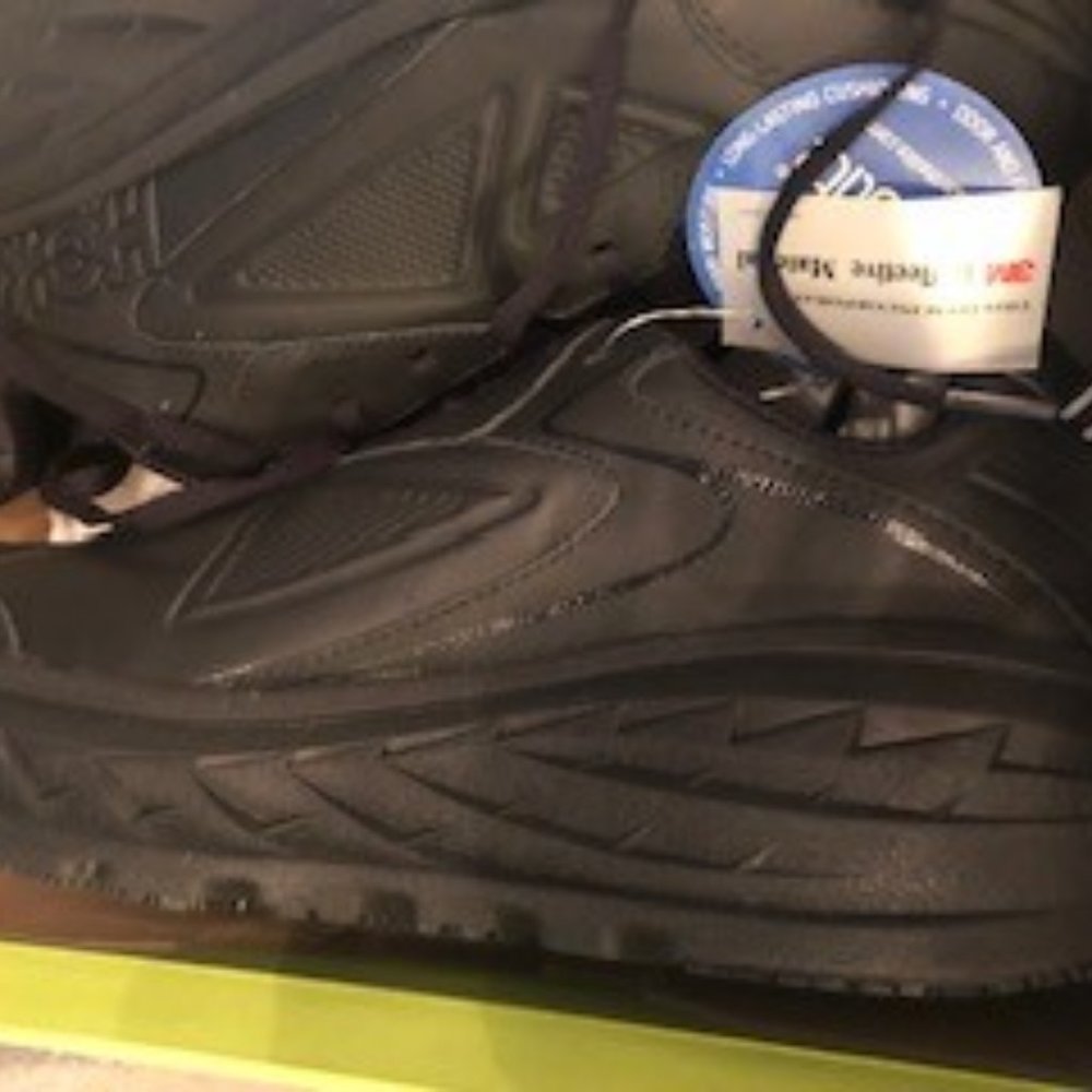 HOKA Bondi Leather Sneakers